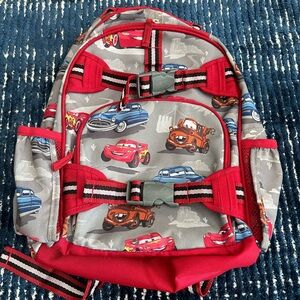 Pottery Barn Disney “CARS” Small Backpack Mackenzie Gray Red